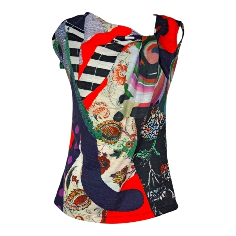 Desigual by Cristian Lacroix Multicolored Sleeveless Top‎